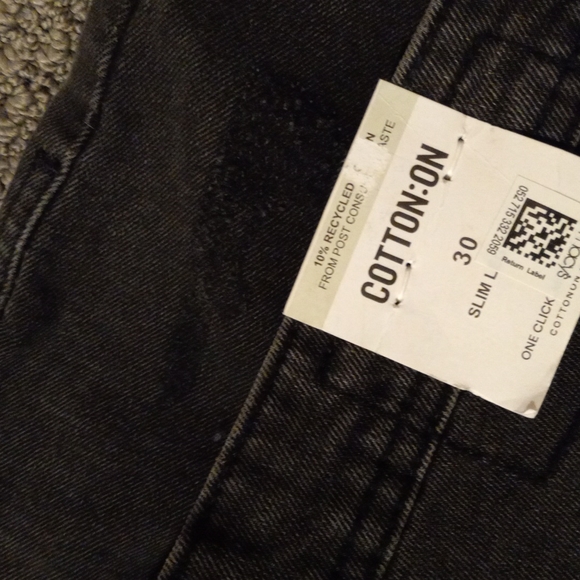 NWT Cotton On sz 30 men's jeans - Picture 4 of 5